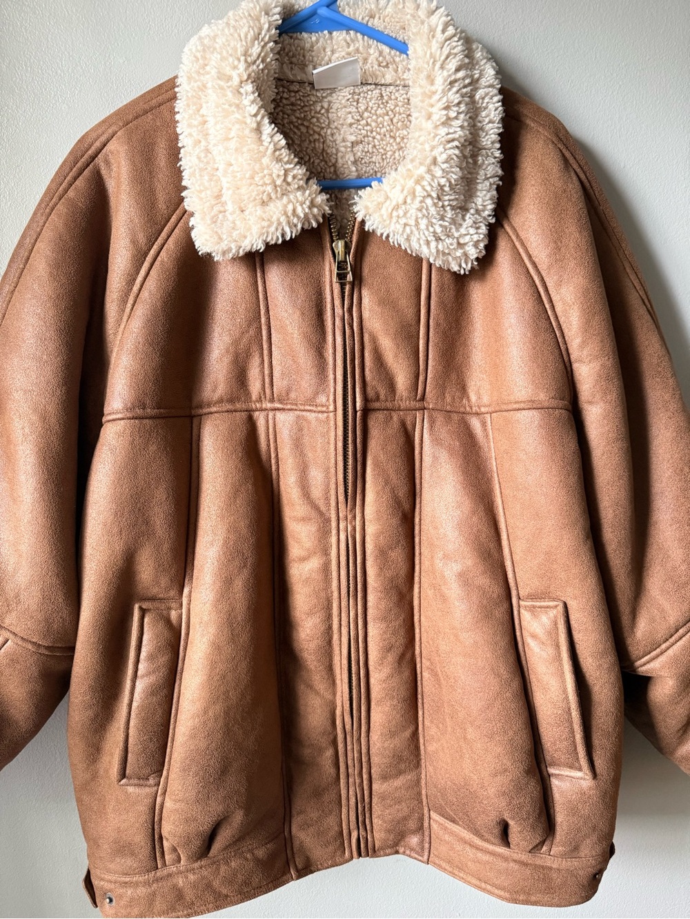 BDG Faux Suede Harrington Jacket Size L - Picture 5 of 8
